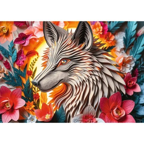 Puzzle 1000 elementów 40-lecie Paper Art Wilk Trefl