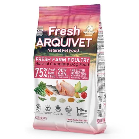 Arquivet Fresh Kurczak i ryba oceaniczna pies 10kg (WYPRZEDAŻ)