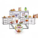Figurki Miniverse Make It Mini Foods: Cafe Display 24 sztuki MGA