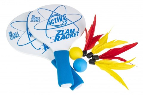 Gra Rakietki Plażowe drewniane Active Play Zlam Racket Tactic