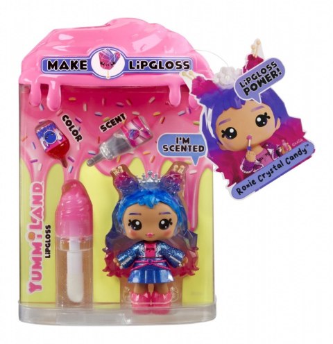 Lalka Yummiland Lip Gloss S2, Roxie Crystal Candy MGA