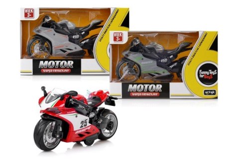 Motor z napędem frykcyjnym dźwięk, światło Artyk