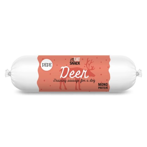 Paka Zwierzaka Pepe kiełbaski meat snack jeleń 200g