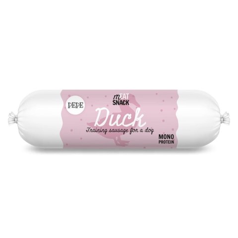 Paka Zwierzaka Pepe kiełbaski meat snack kaczka 200g