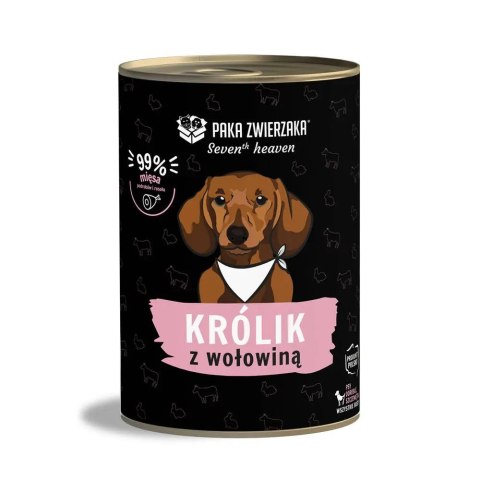 Paka Zwierzaka Seventh Heaven Królik i wołowina 400g