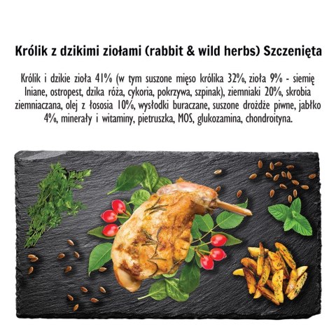 Paka Zwierzaka Seventh Heaven Królik z dzikimi ziołami PUPPY S 1,5kg