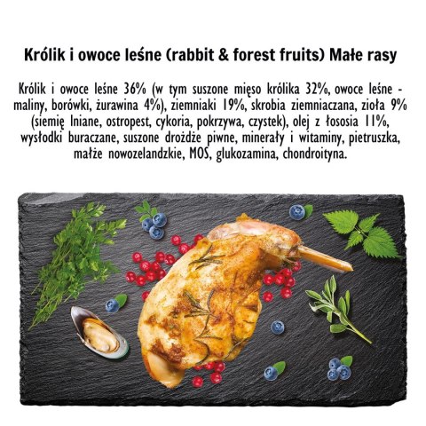 Paka Zwierzaka Seventh Heaven Królik z owocami leśnymi S 1,5kg