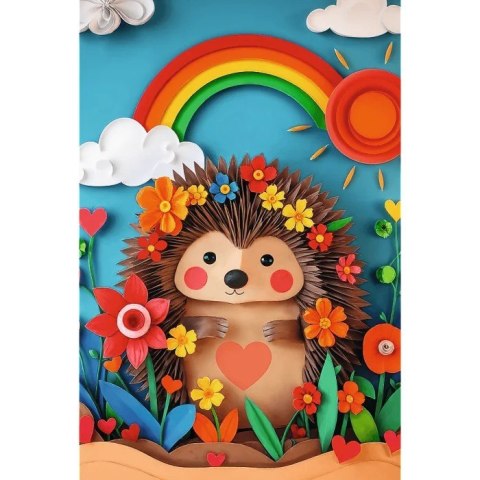 Puzzle 160 elementów 40-lecie Paper Art Jeżyk Trefl