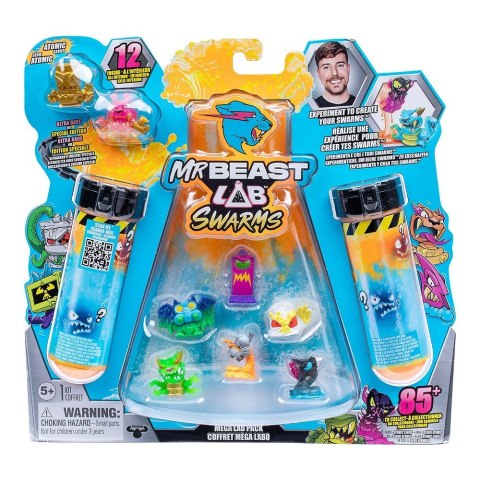 Figurki Mr Beast Lab - Rój Mega Lab 12-pak Cobi