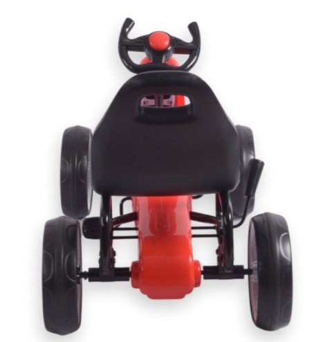 Gokart na pedały Power RED Milly Mally