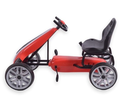 Gokart na pedały Power RED Milly Mally