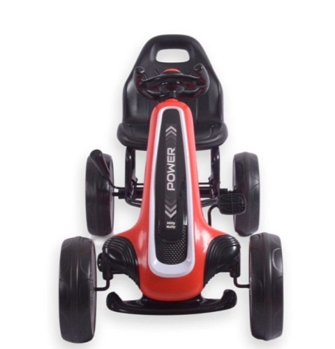 Gokart na pedały Power RED Milly Mally