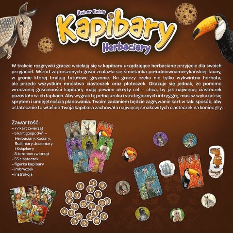 Gra Kapibary Herbaciary Trefl