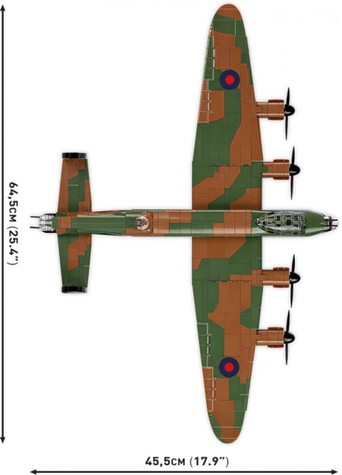 Klocki Avro Lancaster B.III 1595 klocków Cobi Klocki