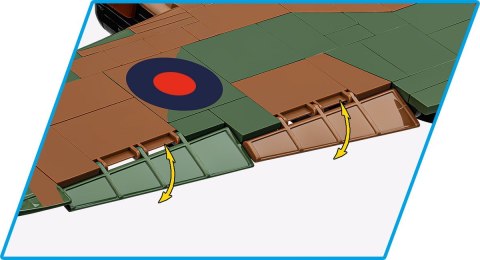 Klocki Avro Lancaster B.III 1595 klocków Cobi Klocki