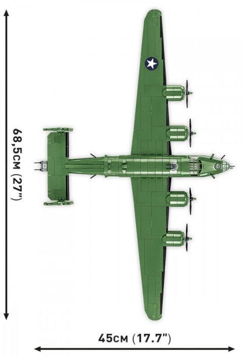 Klocki Consolidated B-24D Liberator 1445 klocków Cobi Klocki