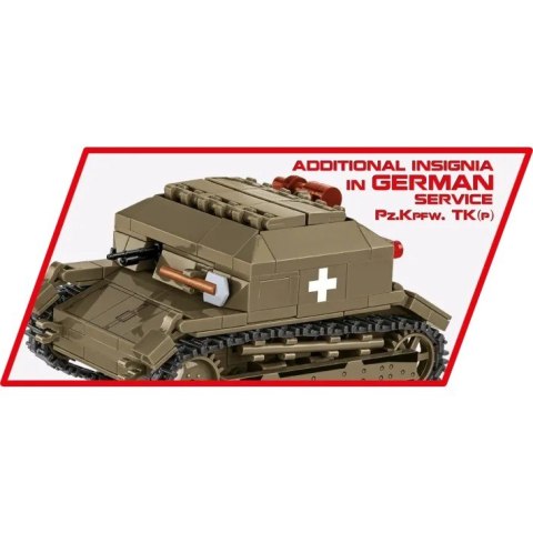 Klocki Tankietka TK-3 323 klocków Cobi Klocki