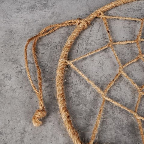 ŁAPACZ SNÓW UNIKATOWA OZDOBA ŚCIENNA BOHO 60 CM