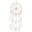 ŁAPACZ SNÓW UNIKATOWA OZDOBA ŚCIENNA BOHO 60 CM