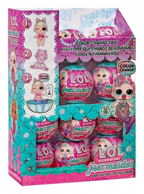 Lalka L.O.L. Surprise Syrenka Display 12 sztuk MGA