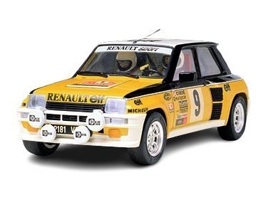 Model plastikowy Renault 5 Turbo Rally 1/24 Tamiya