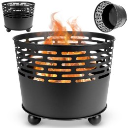 PALENISKO OGRODOWE METALOWE CZARNE 39 CM