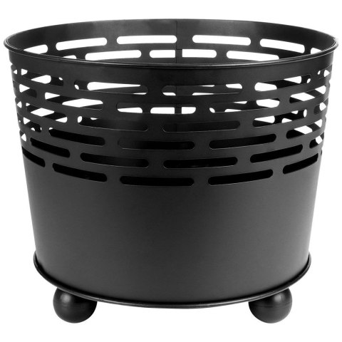 PALENISKO OGRODOWE METALOWE CZARNE 39 CM