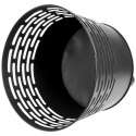 PALENISKO OGRODOWE METALOWE CZARNE 39 CM
