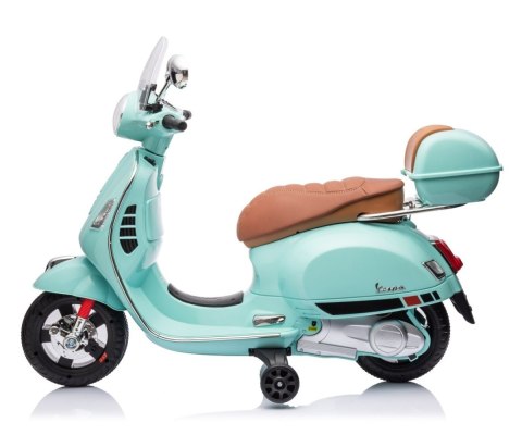 Pojazd na akumulator Vespa GTS Super miętowy Milly Mally