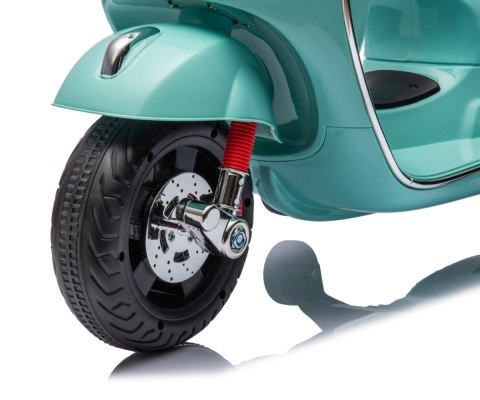 Pojazd na akumulator Vespa GTS Super miętowy Milly Mally