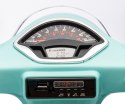 Pojazd na akumulator Vespa GTS Super miętowy Milly Mally