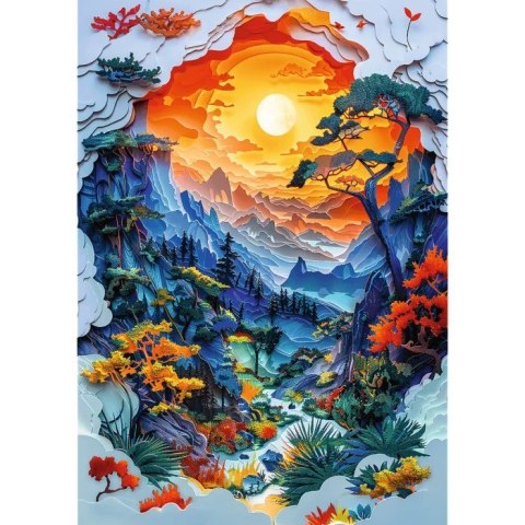 Puzzle 1000 elementów 40-lecie Paper Art Dolina Trefl