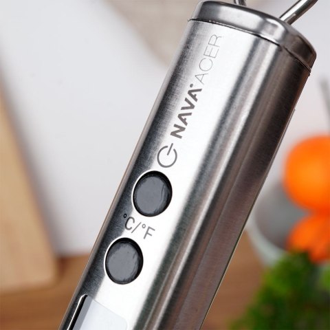 TERMOMETR KUCHENNY GRILLOWY CYFROWY PREMIUM ZE SZPIKULCEM ACER 22 CM