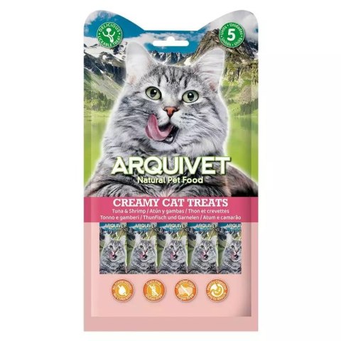 ARQUIVET Kremowa przekąska tuńczyk, krewetka 5X14 g