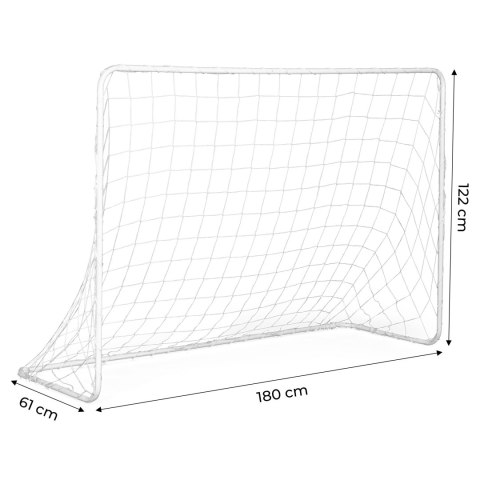 Bramka piłkarska treningowa + mata celnościowa 180x122 cm MultiGarden