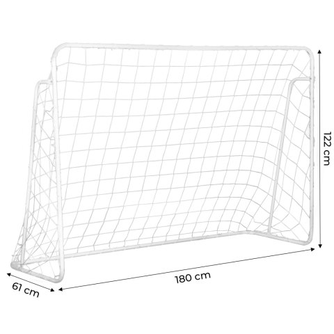 Bramka piłkarska treningowa + mata celnościowa 180x122 cm MultiGarden
