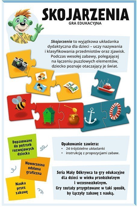 Gra Skojarzenia Mały Odkrywca Trefl