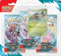 Karty Scarlet & Violet - Journey Together - 3-Pack Blister - Yanmega Pokemon TCG