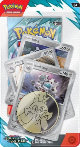 Karty Scarlet & Violet - Journey Together - Premium Checklane Blister - Klinklang Pokemon TCG