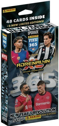 Karty kolekcjonerskie FIFA 365 2025 Upgrade New Yer's Revolution Panini Kolekcja