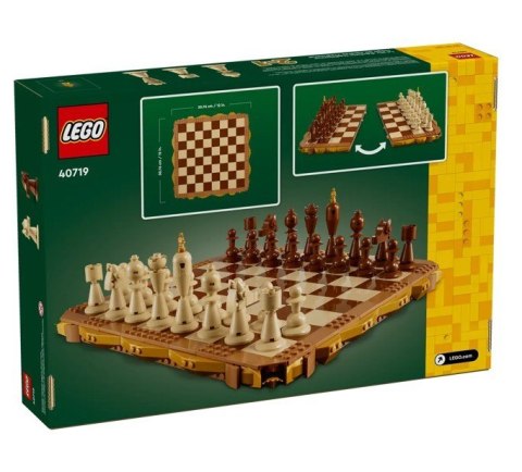 Klocki 40719 Tradycyjny zestaw szachów LEGO