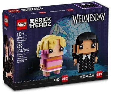 Klocki BrickHeadz 40750 Wednesday i Enid LEGO