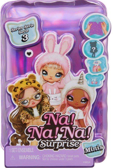 Lalka Na! Na! Na! Surprise Minis S3 Display 12 sztuk MGA