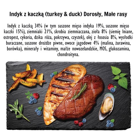 Paka Zwierzaka Seventh Heaven Indyk z kaczką ''S'' 1,5kg