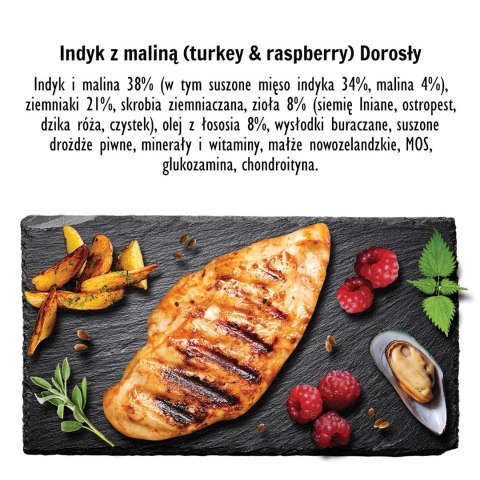 Paka Zwierzaka Seventh Heaven Indyk z maliną ''M'' 3kg