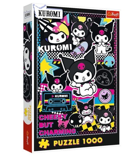 Puzzle 1000 elementów Kuromi w świecie Hello Kitty Trefl