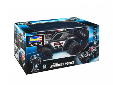 Auto zdalnie sterowane RC Car Highway Police Policja Revell RC