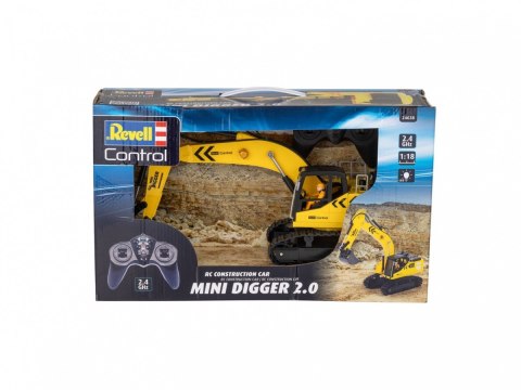 Koparka zdalnie sterowana RC Construction Vehicle Mini Digger 2.0 Revell RC