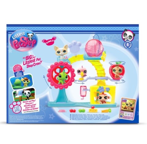 Littlest Pet Shop Zestaw Fabryka zabawy z 2 figurkami Tm Toys