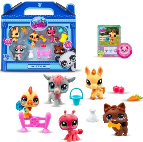 Littlest Pet Shop Zestaw Farma z 5 figurkami Tm Toys